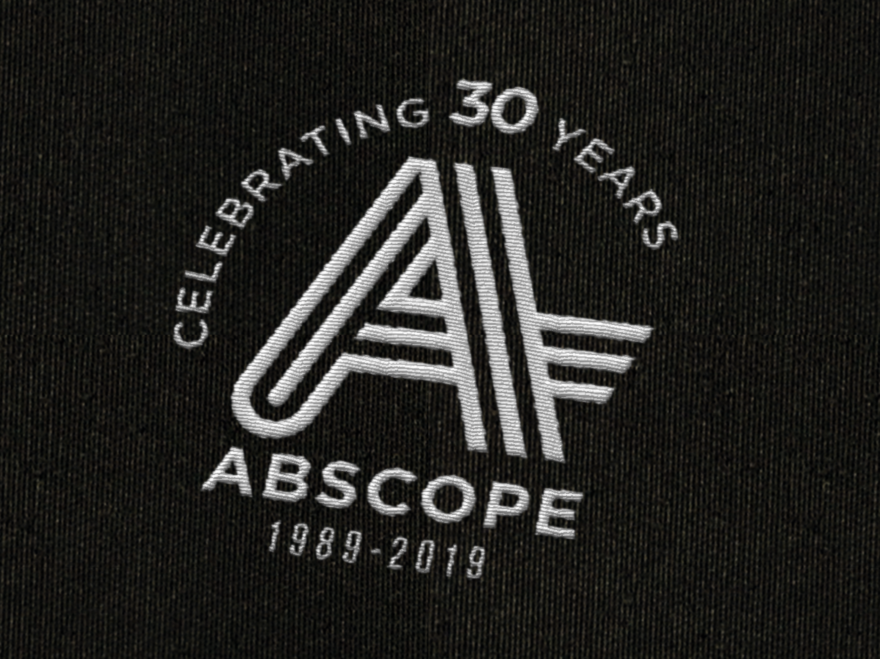 Abscope embroidered logo