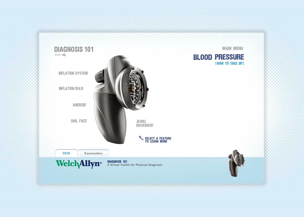 Blood pressure section