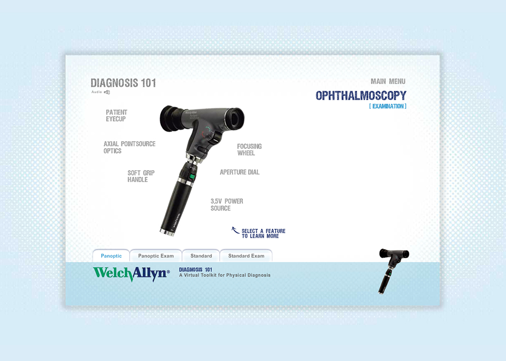 Ophthalmoscopy section